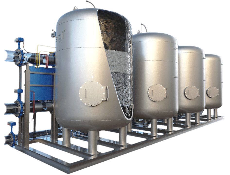 How a Line Heater and Separator Work in a Gas Production Unit