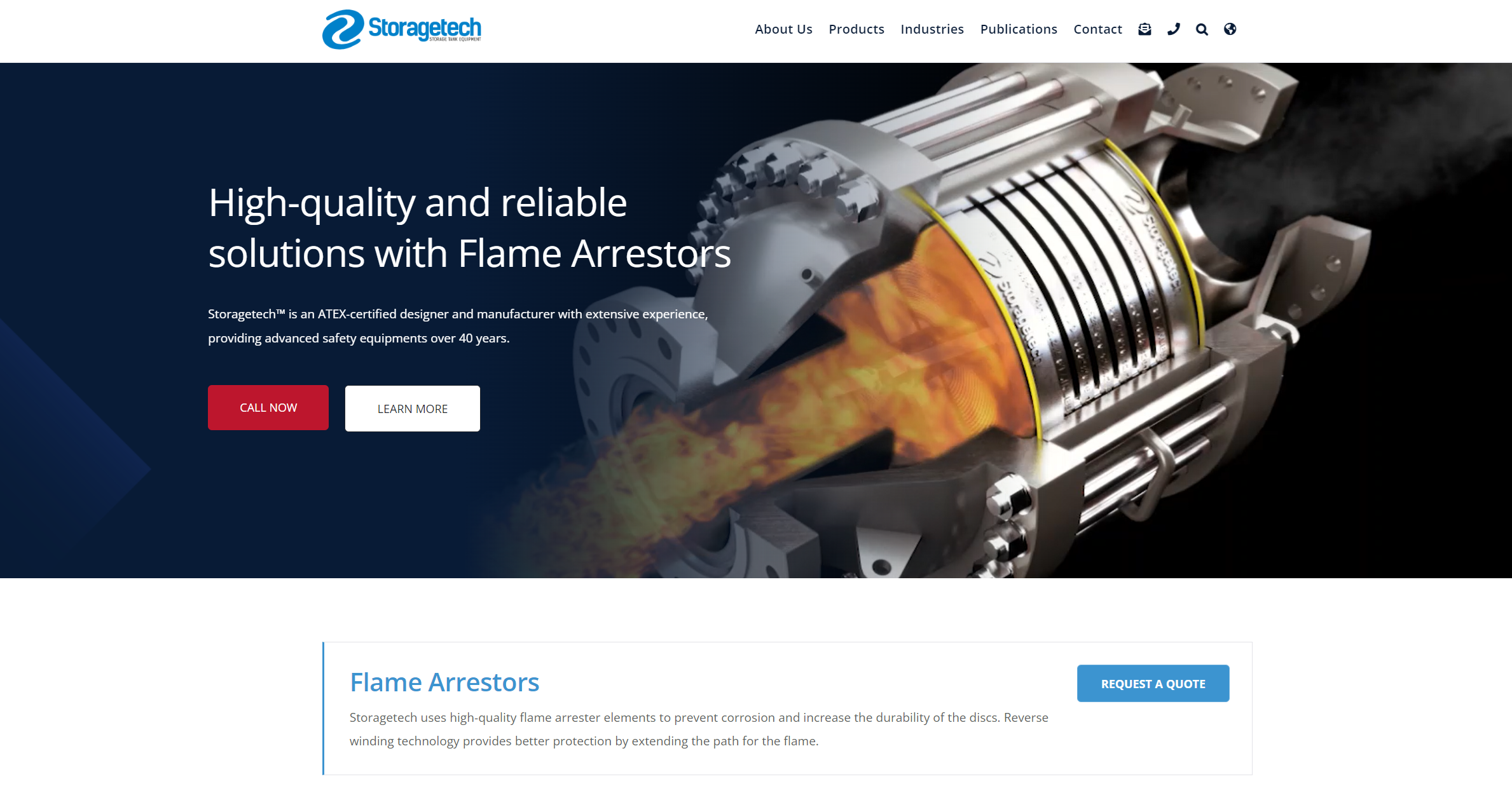 Storagetech's Web Page Has Been Renewed and Redesigned! 42