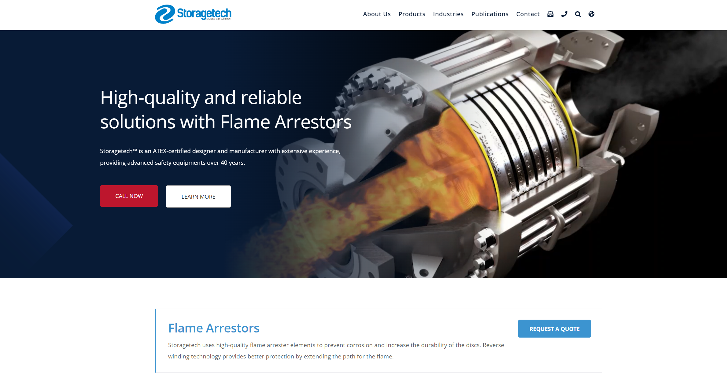 Storagetech's Web Page Has Been Renewed and Redesigned! 49