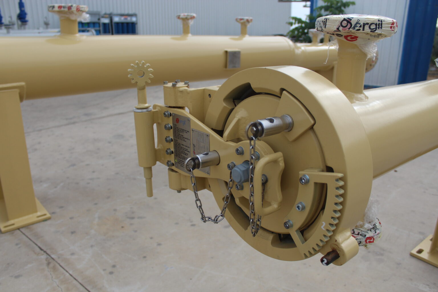 ERGIL Completed Successfully A Pig Launcher & Receiver System for Yemen Äager