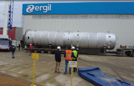 ERGIL is proud to announce the successful completion of our Distilled Nitrile & Crude Nitrile Vessel project 22