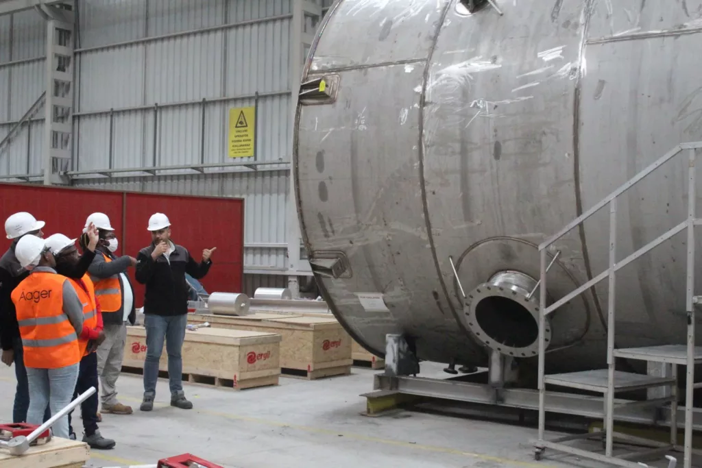 Ergil Completed Bladder Type Surge Vessels Project With The Zhengtai Group In Botswana 22
