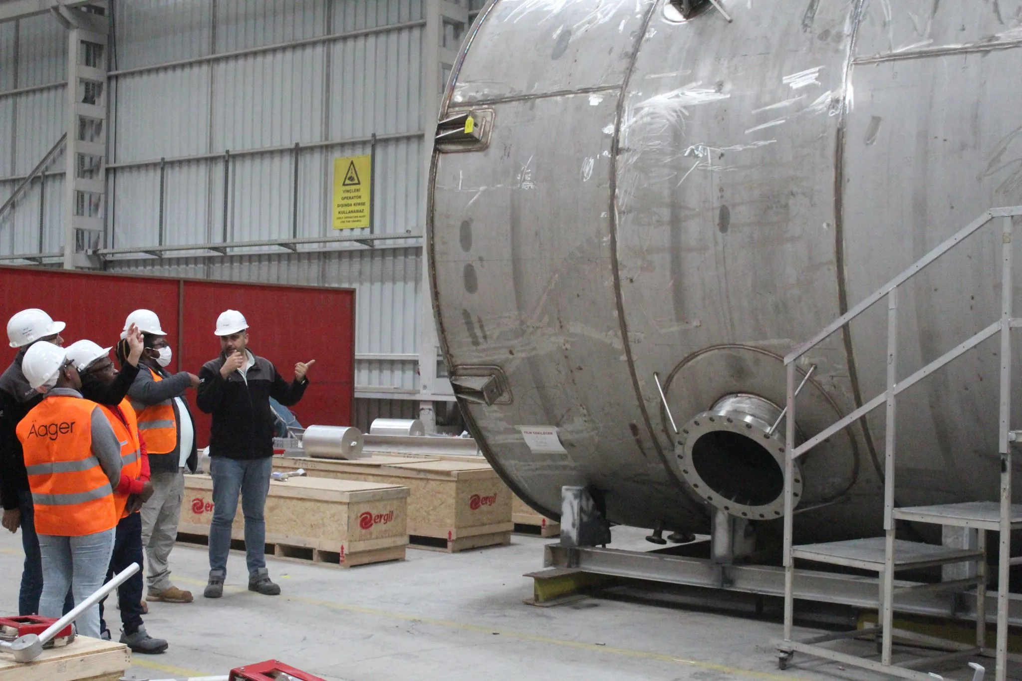 Ergil Completed Bladder Type Surge Vessels Project With The Zhengtai Group In Botswana 19