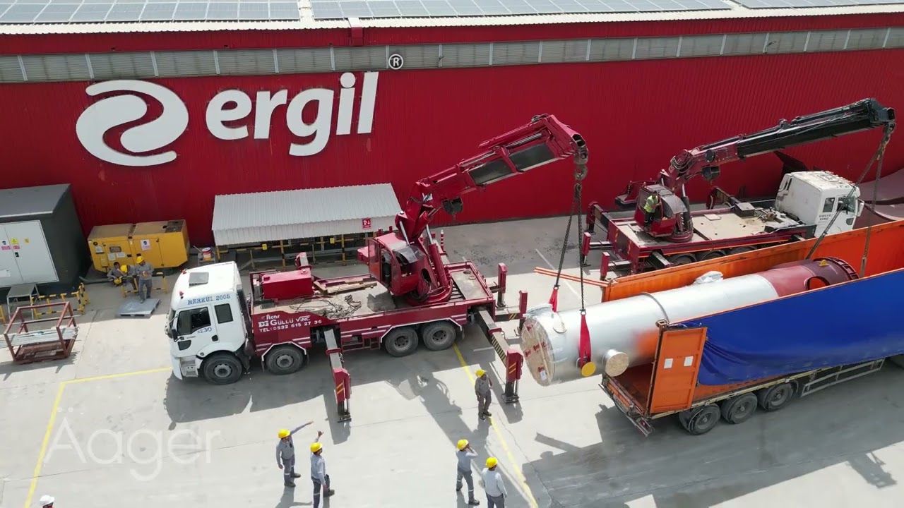 Completion and Shipment of Falling-Film Evaporators to Angola | ERGIL 20