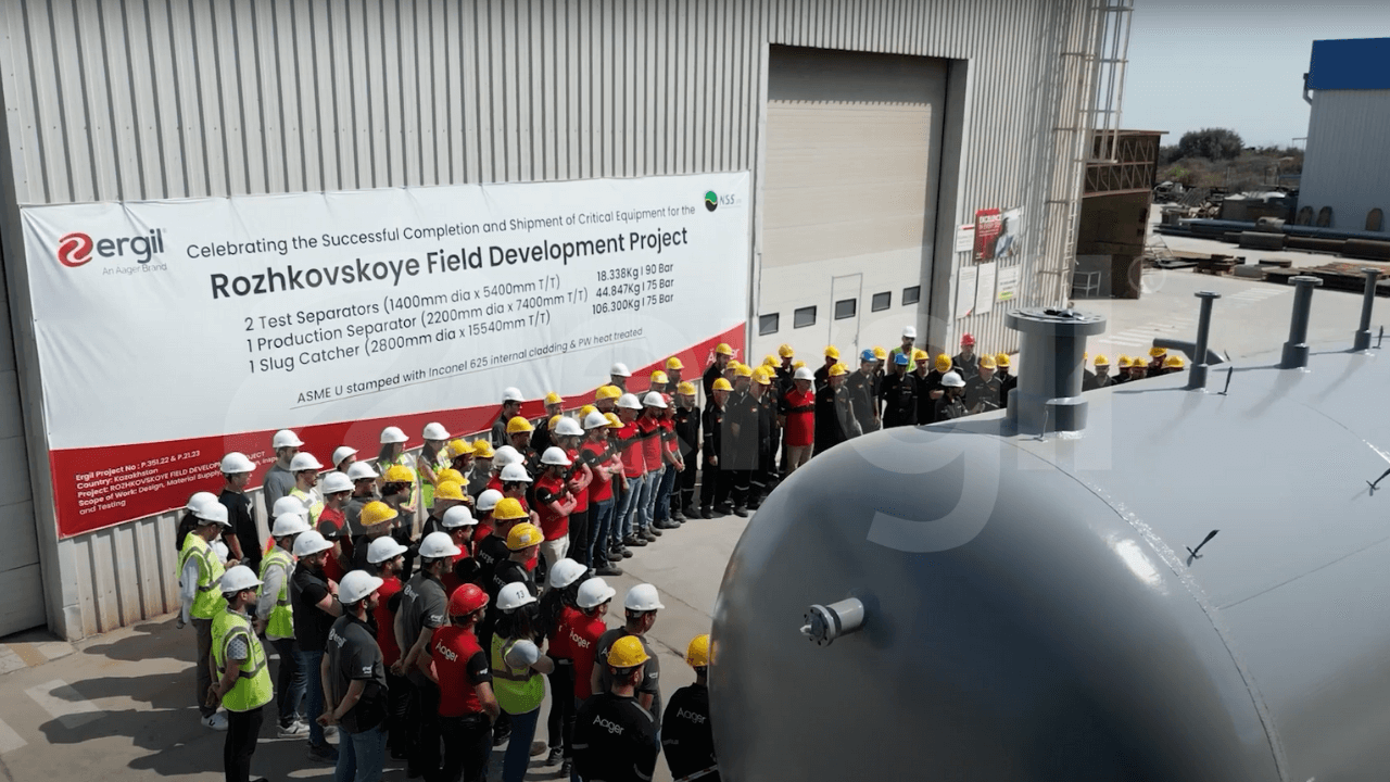 ERGIL Achieves A Major Milestone in Design, Engineering, and Fabrication for the Rozhkovskoye Field Development Project 43