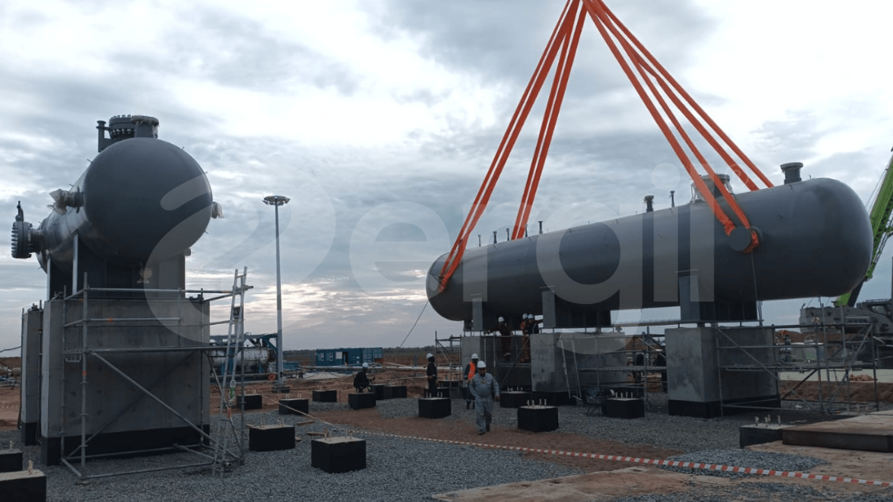 ERGIL | Test Separators, a Production Separator, and a SlugCatcher has successfully reached the installation site 35