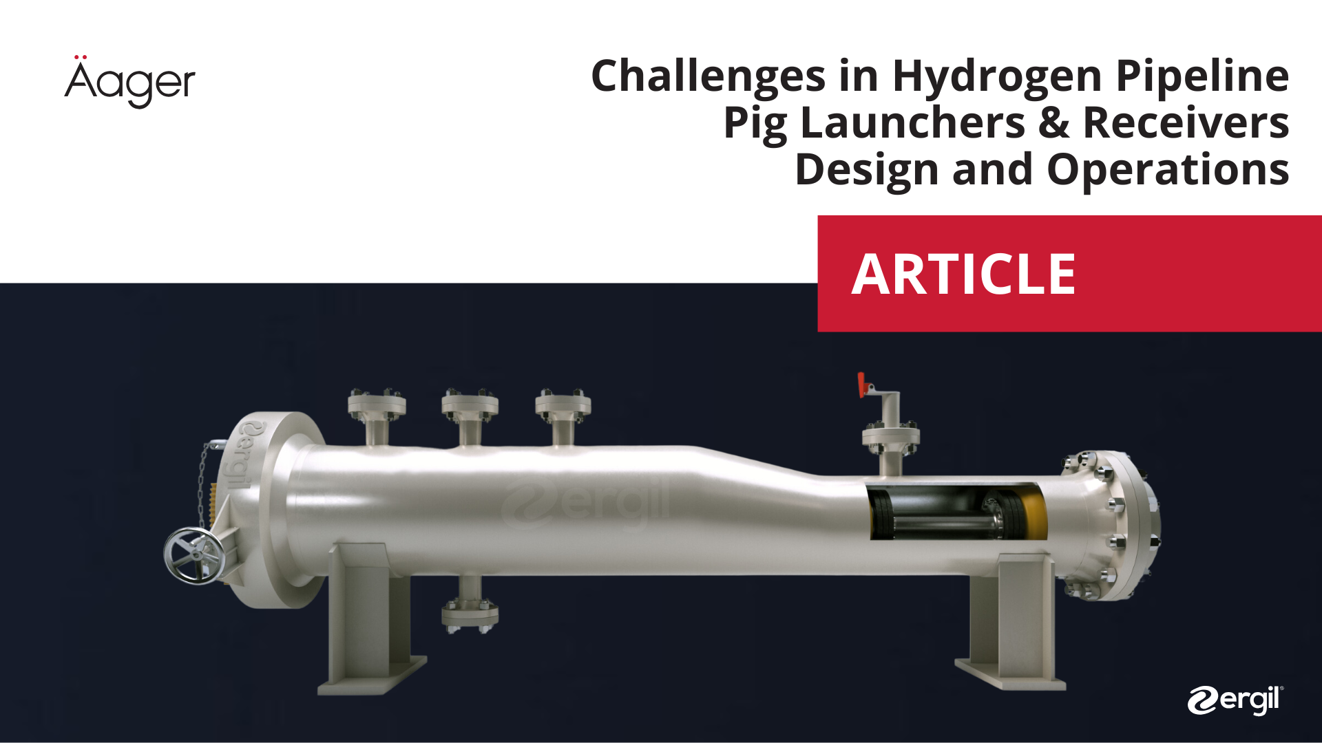 hydrogen pipeline pig launcher receiver