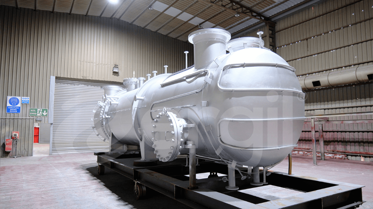 Advanced-Gas-to-Gas-Sulfur-Condenser-Project-for-TUPRAS-Izmir-Refinery-2 ERGIL Completed Manufacturing Of An Advanced Gas-to-Gas Sulfur Condenser Project for TÜPRAŞ İzmir Refinery 18