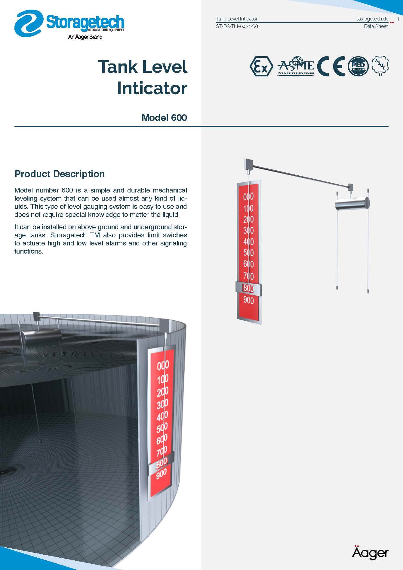 Tank Liquid Level Indicator 5