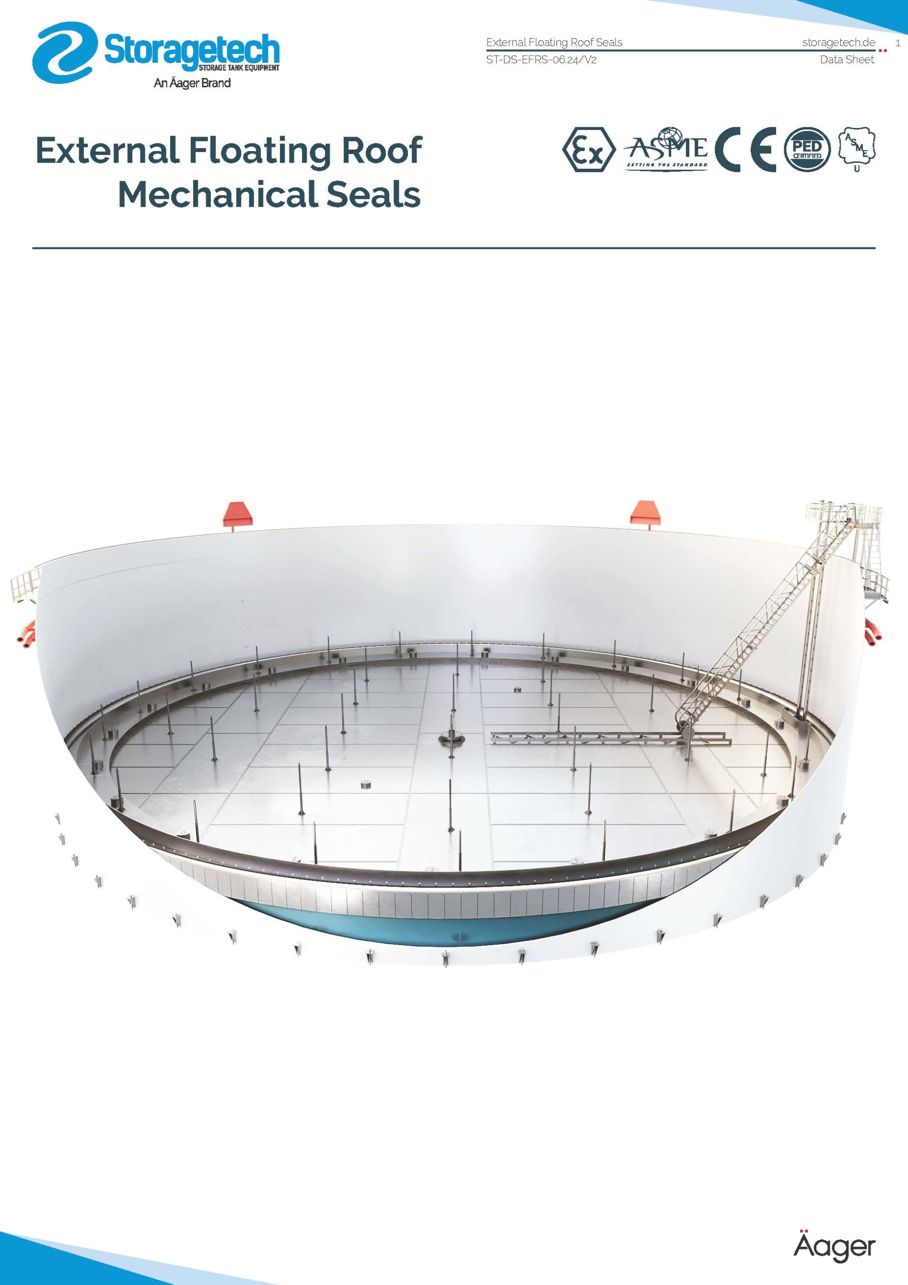 Carbon Steel External Floating Roof 5