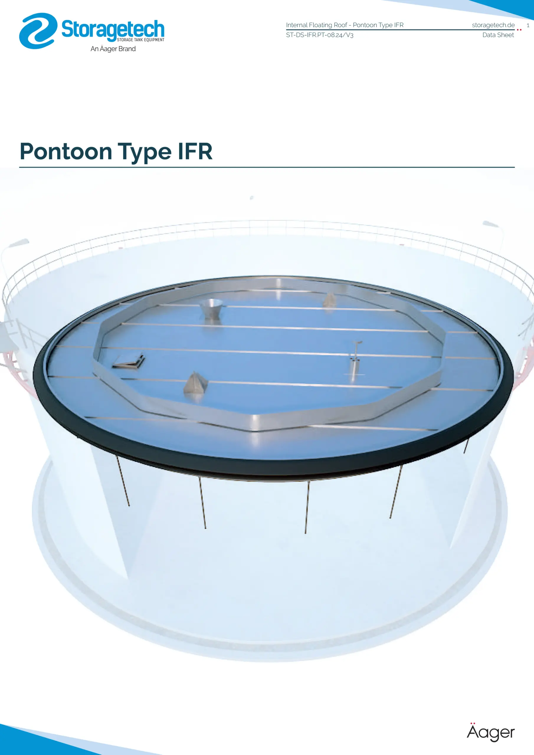 Pontoon Type Internal Floating Roof 5